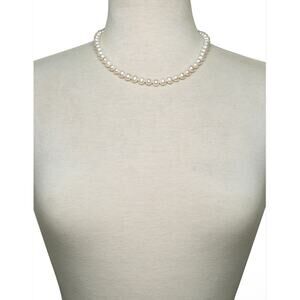 New Belle de Mer Cultured Freshwater Pearl (7 - 8mm) 18" Collar Necklace